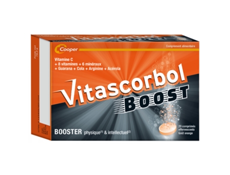 Boost Booster 20 comprimidos efervescentes VITASCORBOL