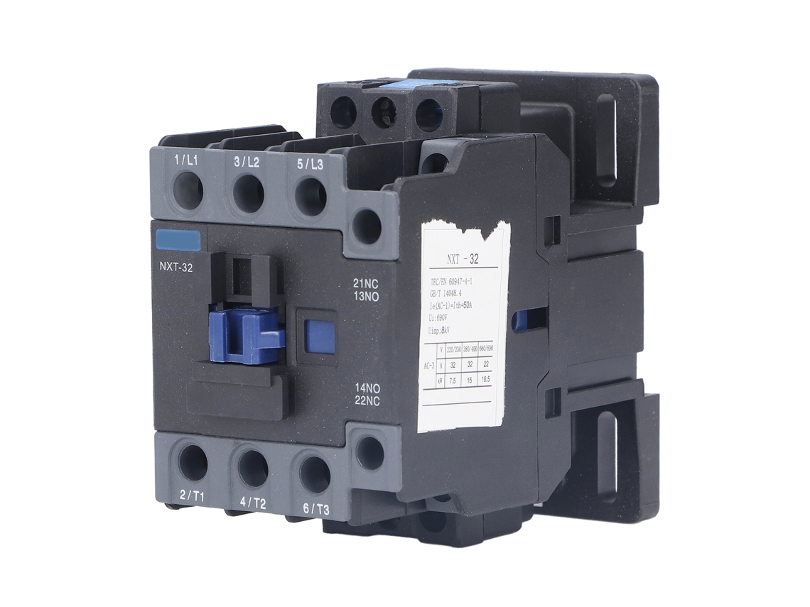Contator Ca 50hz 50a Nxt-32 Plástico Pa66 Rail Din Disjuntor Automático