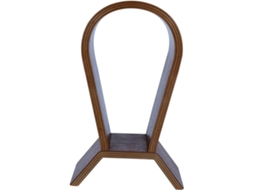 Suporte De Mesa Topbathy Em Madeira Nogueira, Ideal Para Exibir Fones De Ouvido Decoração Natural, Suporte Para Fones De