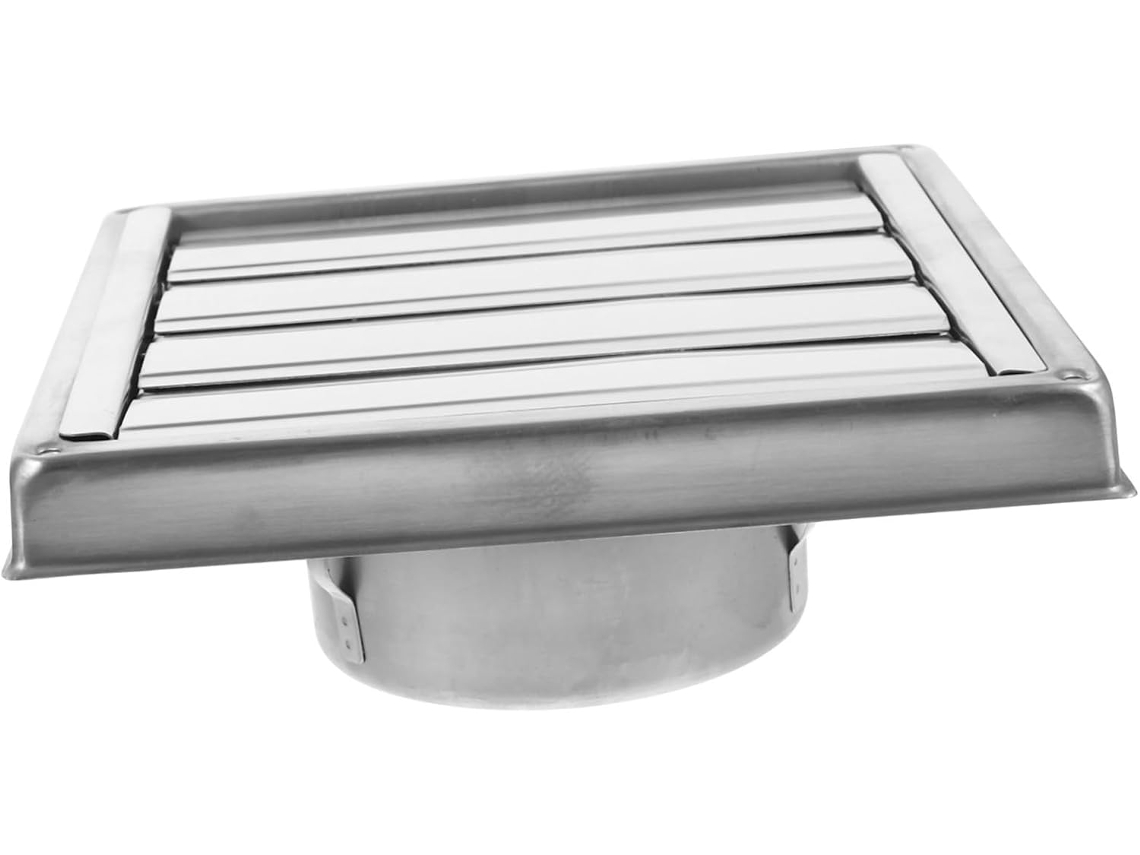 Capa De Ventilação Para Secadora Externa Em Aço Inoxidável, Para Proteção Contra Chuva E Sol.