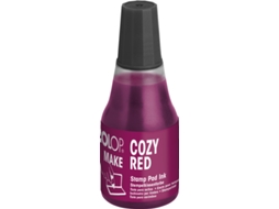 Tinta para Carimbo COLOP Make 25 Ml Vermelho Aconchegante