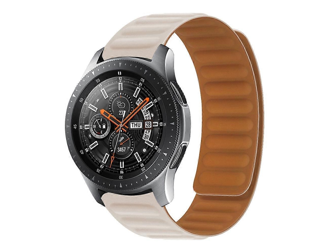 Pulseira De Silicone Magnética Em Cores Contrastantes