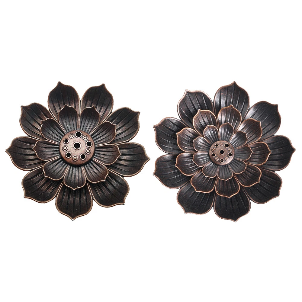 Mini Queimador De Incenso Vintage De Latão Queimador De Incenso Lótus Cinzeiro SUNNY SPACES