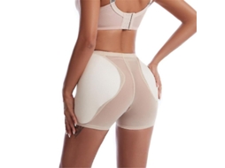 Sutiã Modelador de Bumbum com Espuma Material Premium Polyester, Confortável e Ideal para Todas as Ocasiões Bege