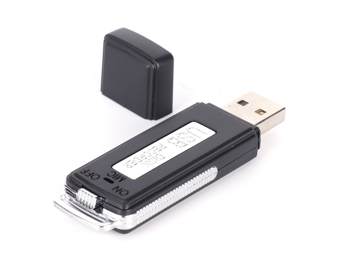 Gravadora de voz digital portátil U01 pen drive 32gb Usb com redução de ruído | S/MARCA