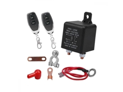 2026 interruptor de Batería Inalámbrico, Control Remoto 12v 200a para Coche Moto Barco Caravana Camión Negro
