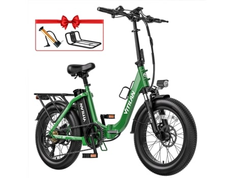 Bicicleta Elétrica Vitilan U3 Para Adulto, Roda 20, 750 W, 48 V, 13 Ah, 7 Velocidades.