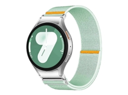 Pulseira De Nylon Elástica Ajustável Com Laço Único, Compatível Samsung Galaxy Watch Fe/ 7/ 6/ 5/ 4, Estilo Funcional