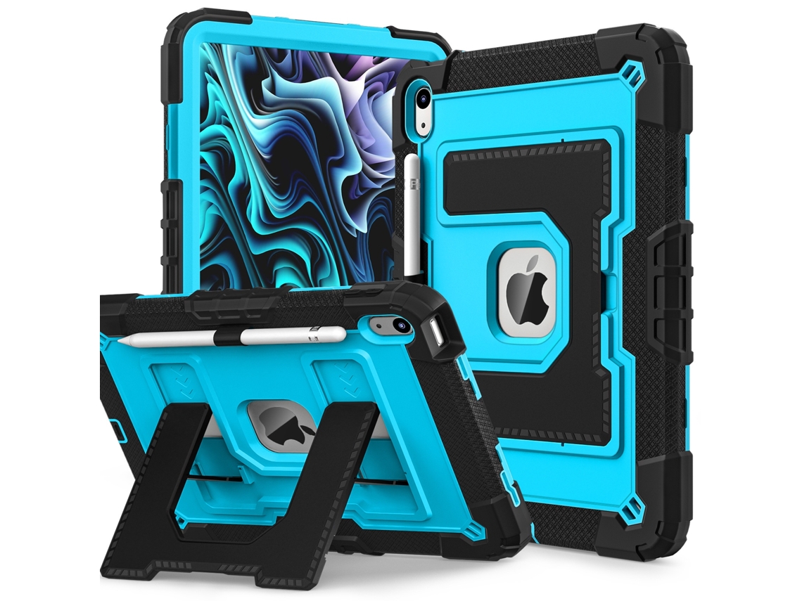 Elysve Suporte Para Tablet, Para Ipad 10,2 Polegadas 7th/8th 2020/9th 2021, Cor Azul