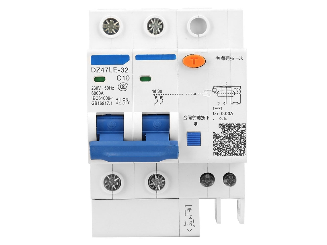 Interruptor de Circuito com Proteção Dz47le S/MARCA