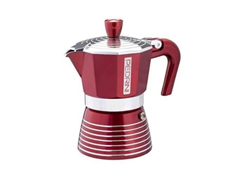 PEDRINI Infinity Cafeteira Alumínio 6 Tazze Passion 02Cf116