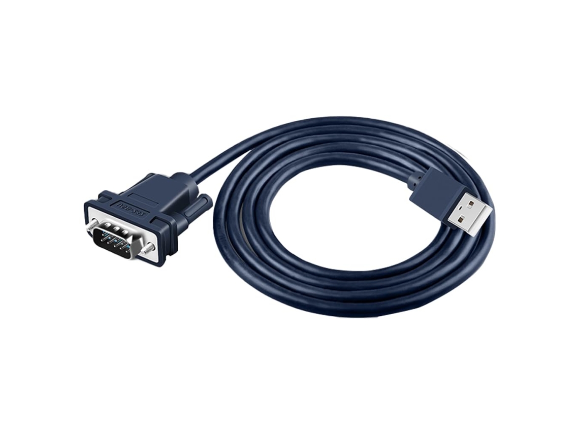 Cabo Conversor Serial Usb Para Rs232 Db9 Pinos Com Blindagem