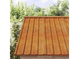 Vidaxl Painel De Telhado 12 Pcs 60x44 Cm Aço Corten Cor Enferrujado