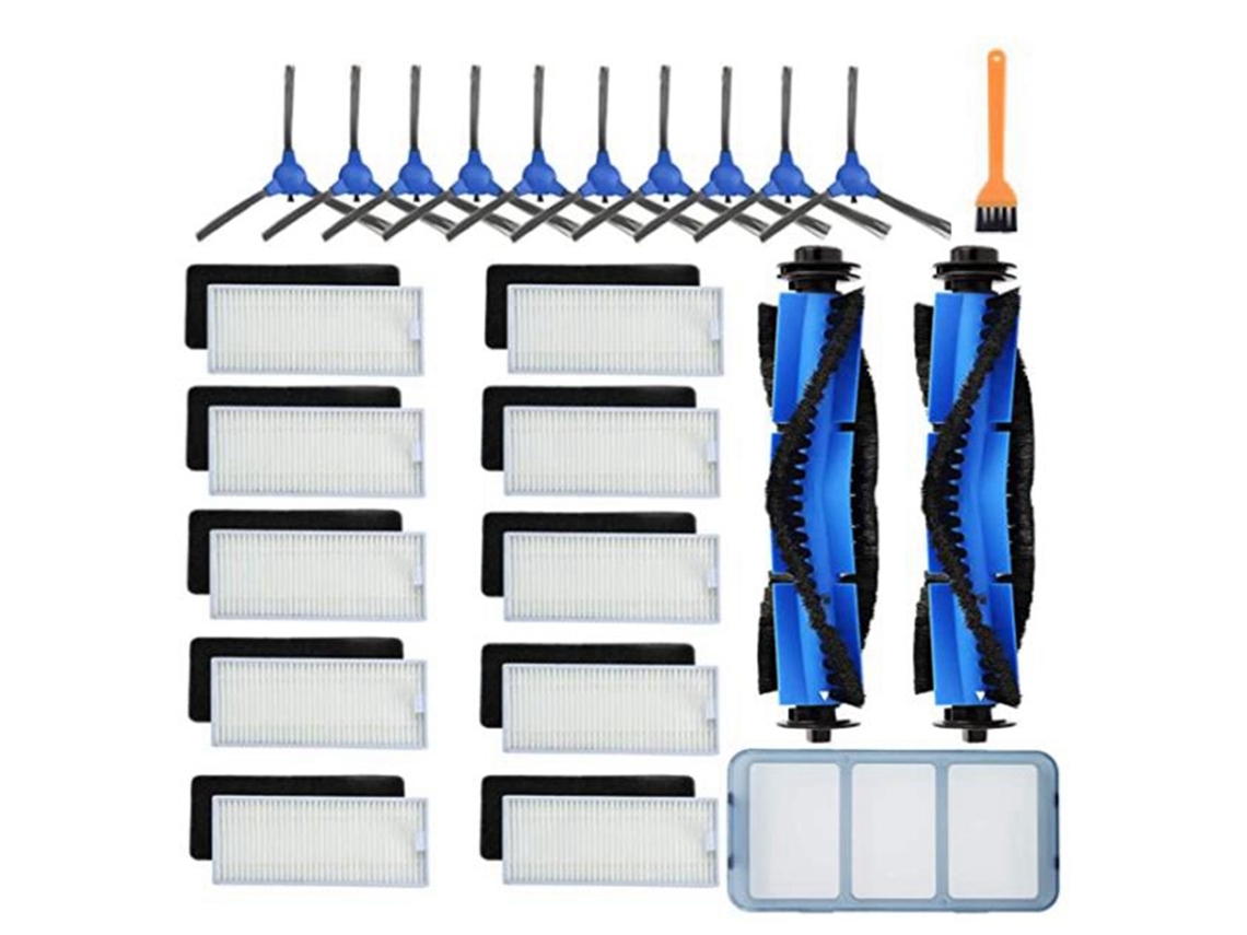 Acessórios de peças de reposição para Eufy Robovac 11S 12 30C 15T 15C 35C Filtros Escovas laterais Escovas rolantes