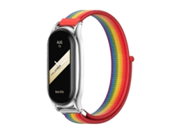 Pulseira De Nylon Respirável Mijobs Plus Para Xiaomi Mi Band 8