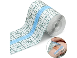 Curativo Adesivo Transparente Impermeável para Natação e Tatuagem 10m*12cm