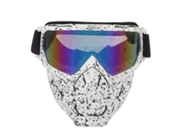 Óculos de Proteção Solar para Capacete de Motocicleta, Visor Transparente Retro, Compatível com K3 e K4, Estilo Fashion | S/MARCA