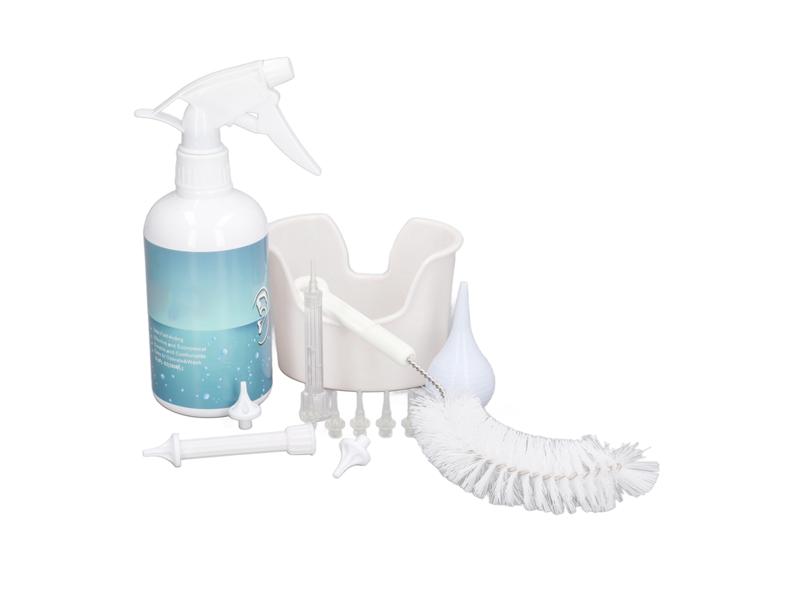 Mali kit de Irrigação Auricular com Jeringa e Bola de Squeeze para Limpeza Segura Adultos e Crianças