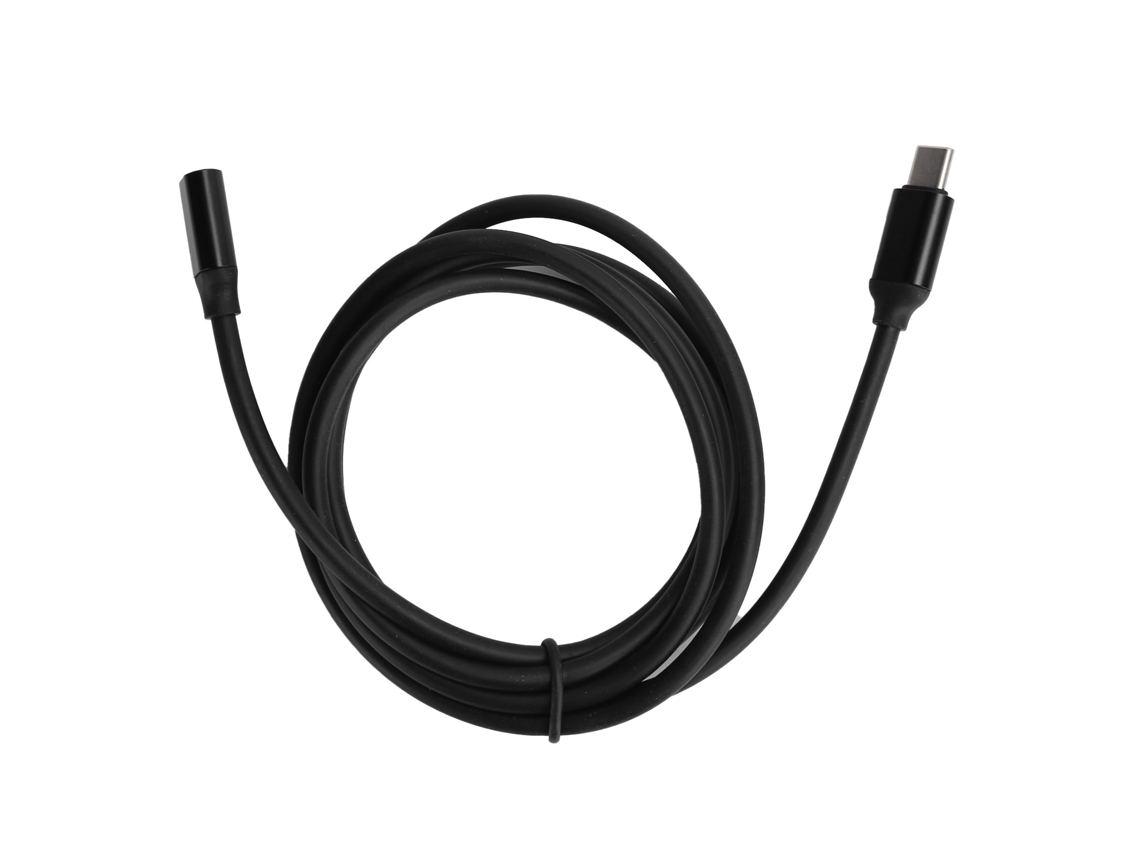 Aetheria cabo de Extensão Type c Macho para Fêmea 1.5m 3a 60w para Celulares Laptops Tablets