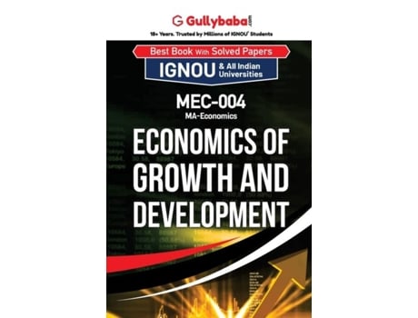 Livro Mec-04 Economics Of Growth And Development De Gullybaba Com Panel (inglês)