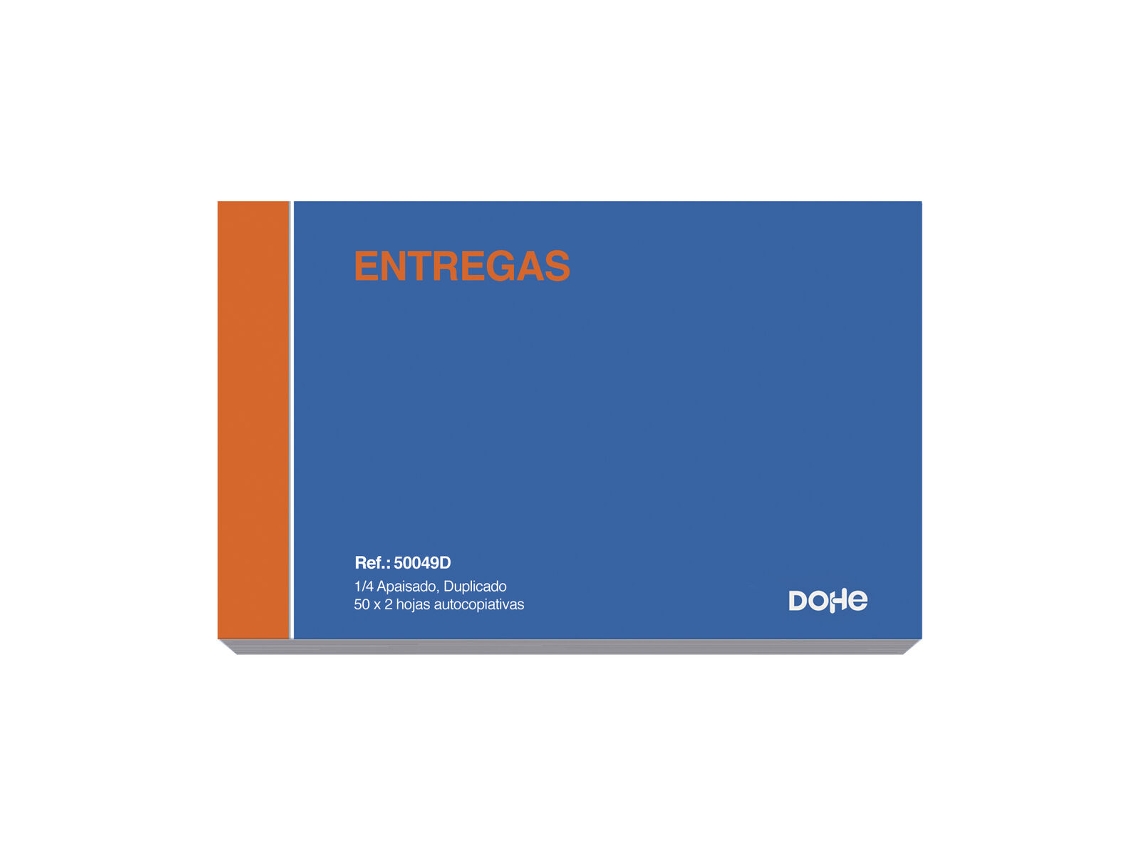 Caderno de Entrega Dohe 50049D 1/4 100 Folhas 10 Unidades