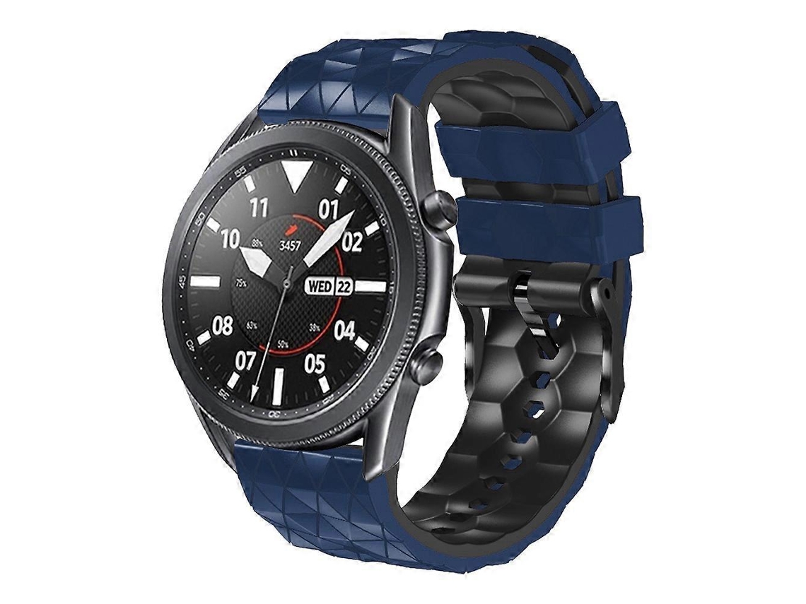 Pulseira De Silicone Bicolor Com Estampa De Futebol Para O Relógio For Honor Gs Pro De 22 Mm.