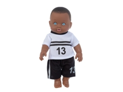 Boneca De Vinil De 30 Cm, Conjunto De Camiseta E Shorts, Brinquedo Infantil