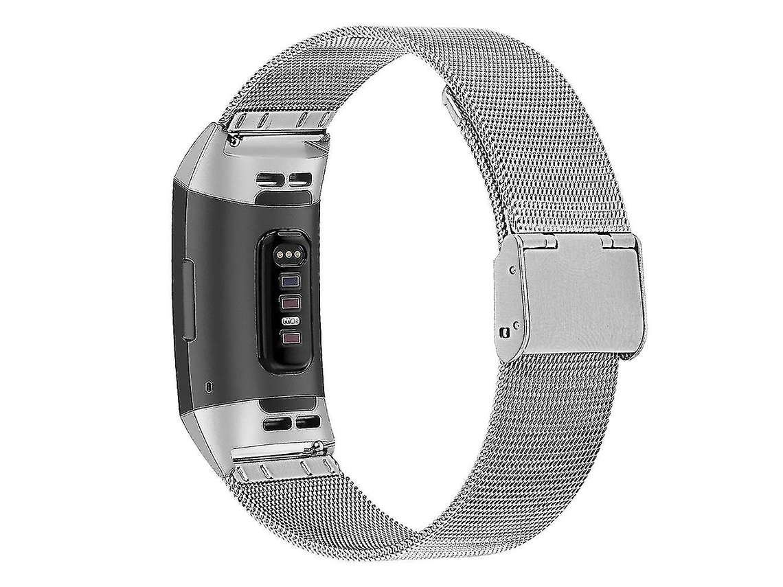 Pulseira de substituição ajustável para smartwatch Fitbit Charge 6/5, dourada. Ly Ebike