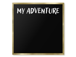 Magnetic Board For Wall My Adventure For The Bedroom Espelharte (50x50 Cm)