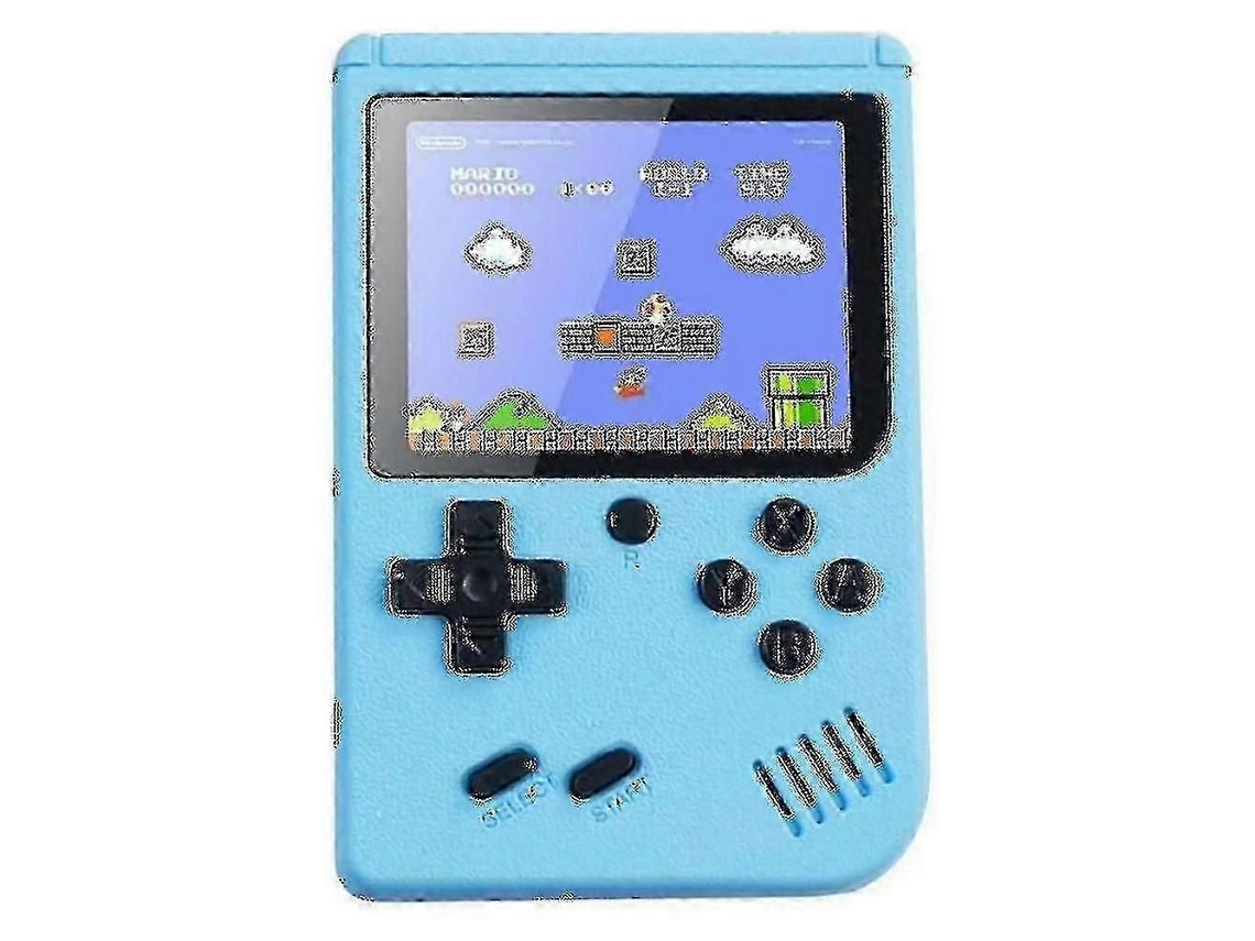 Console GOKOCO com 500 Jogos, portátil, amarelo