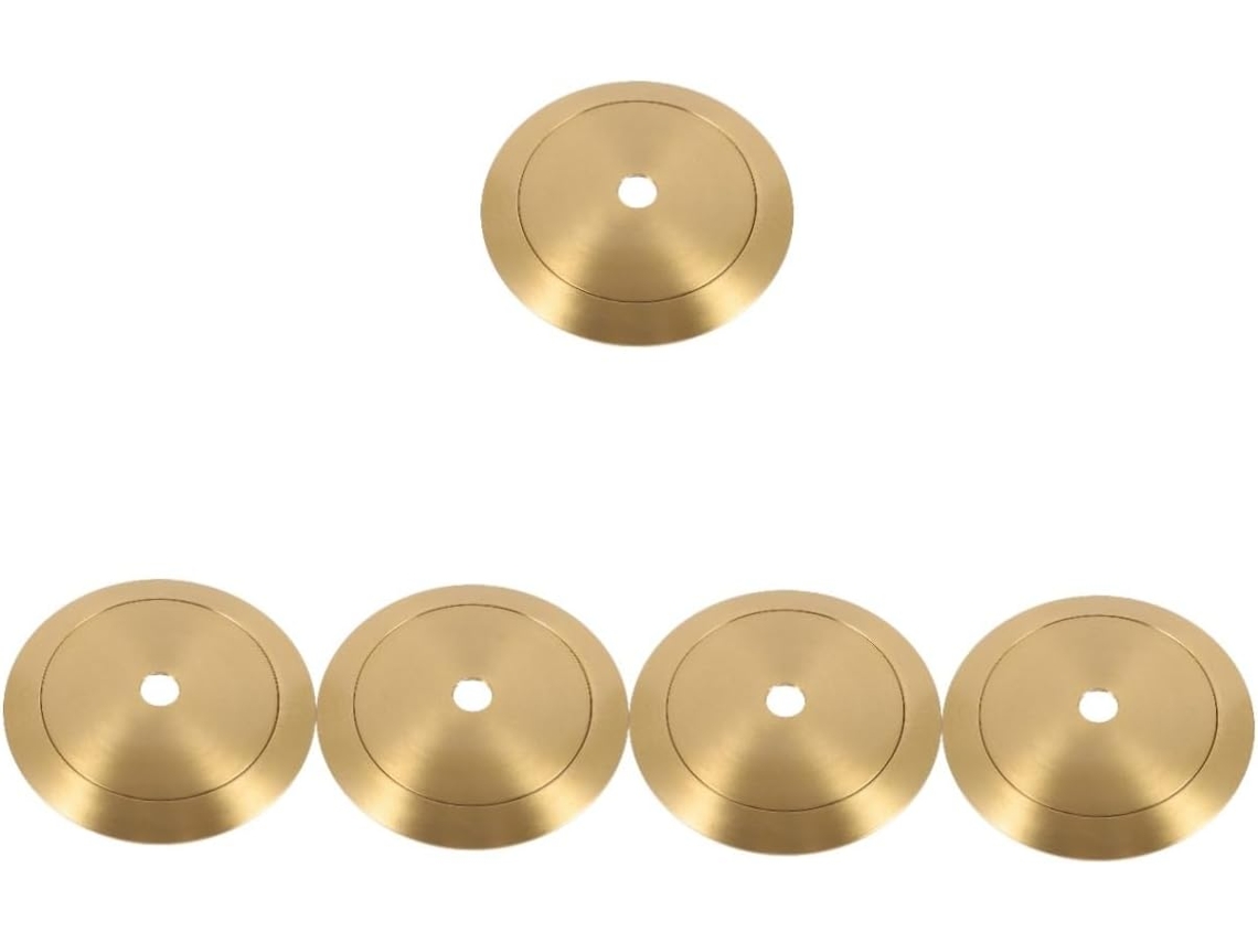 Conjunto De 5 Anéis De Fixação Para Soquetes De Lâmpadas, Acessório Decorativo Para Abajures Gokoco