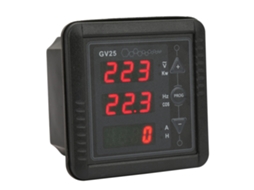 Painel Tester Digital De Tensão, Corrente E Frequência Para Gerador Gv25 Mk2 (sistema 380v)