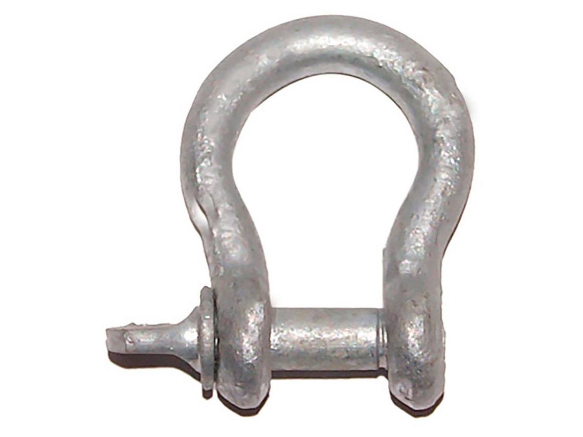 Manilha de Arco Galvanizado Prateado 8 Mmnantong Five-Wood