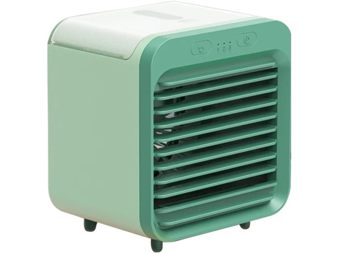 Ventilador Ar Condicionado Usb Resfriamento Mesa Mini Portátil