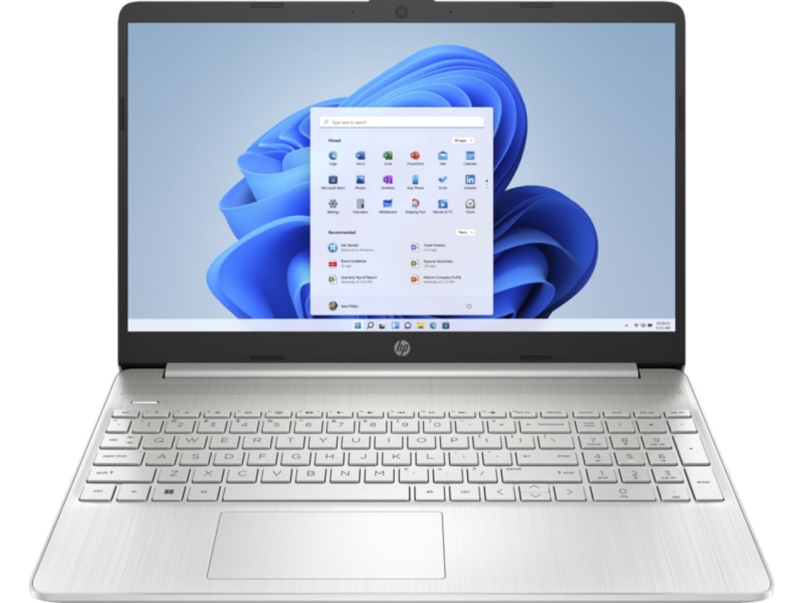 Portátil HP 15S-EQ2103NP (15,6'' - AMD Ryzen 7 5700U - RAM: 16 GB - 1 TB PCIe - AMD Radeon Graphics)