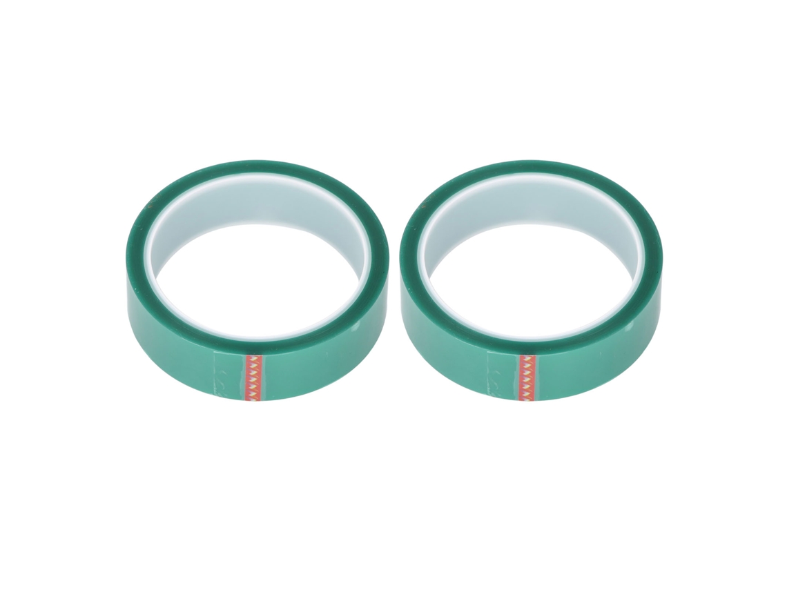 Cinta De Alta Temperatura Pet Verde 0.06mm 25mm 33m Para Pintura E Isolamento Elétrico