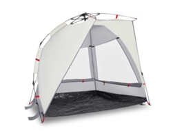 Beach Tent, Beach Tents Vidaxl Cinzeto Poliéster (n/a)