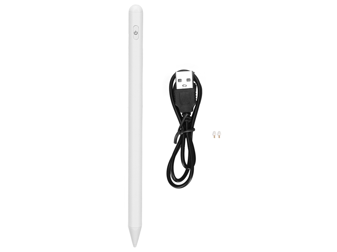 Aetheria caneta Stylus T7 para Tableta os X com Anexo Magnético Lápis Capacitivo Ativo 1.5mm Branco
