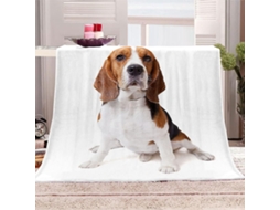 Manta Estampa de Cachorrinho em Microfibra 150x180cm