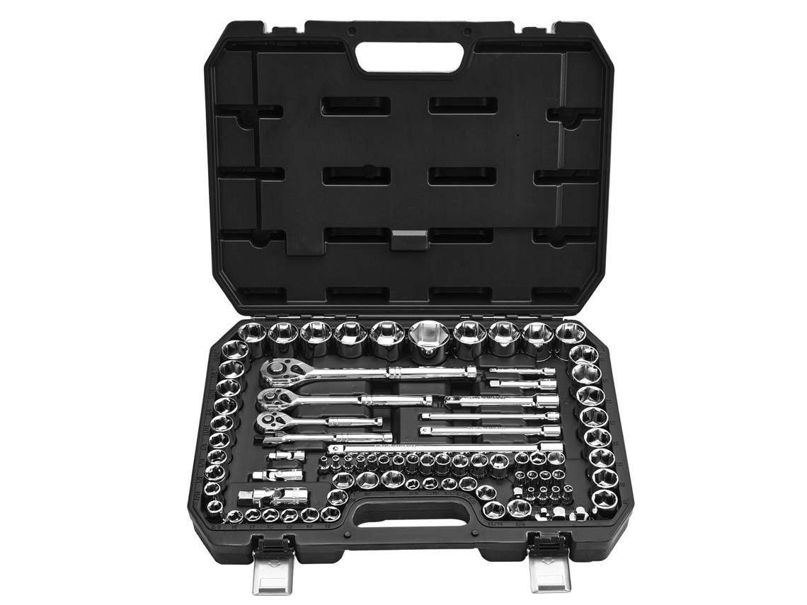 Conjunto De Chaves De Caixa Com Chaves De Catraca 9,5/6,4/12,7 Mm 86 Unidades Vevor