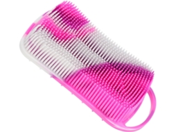 Escova De Silicone Esfoliante Corporal Com Ganchos, Escova De Banho Dupla Face Para Massagem No Couro Cabeludo