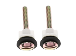 Conjunto Com 4 Parafusos De Fixação Para Assento Sanitário, Garantindo Uma Instalação Duradoura.