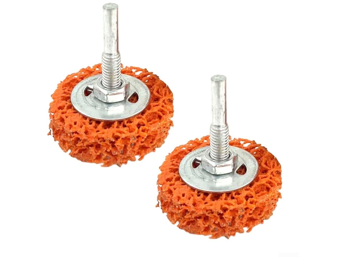 Disco De Limpeza Resistente Ao Desgaste 50mm Para Esmerilhadeira Angular, Ideal Para Remover Tinta, Ferrugem E Verniz De