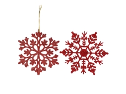 24 Unidades de Floco de Neve Dourado Brilhante ALLINLESS