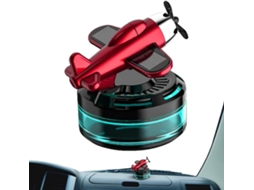 Aromatizador De Ar Solar Giratório Genérico Para Carro, Difusor Solar Para Carro Criativo Em Formato De Avião