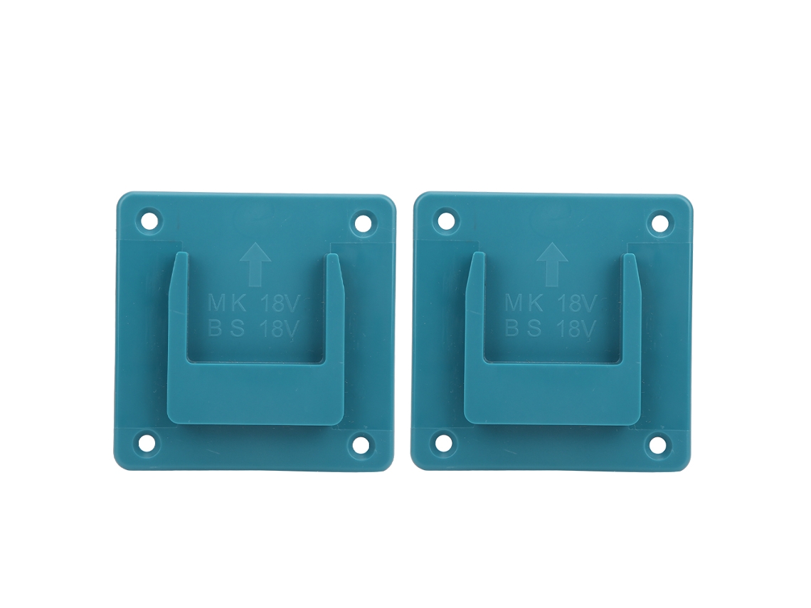 2 Peças De Suporte De Parede Para Ferramentas Elétricas Makita 18v, Portaferramentas De Armazenamento Azul Ciano