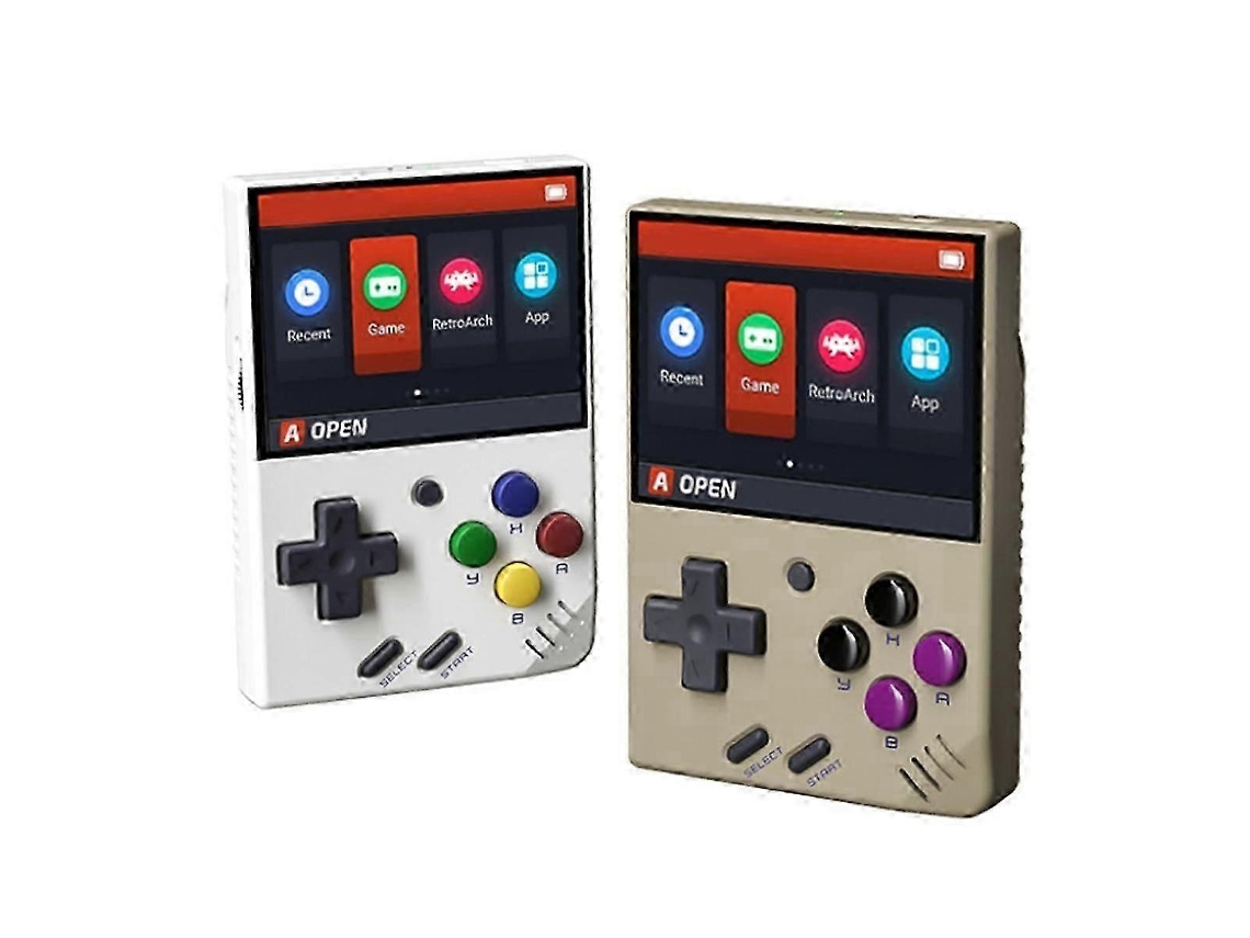 Para Mini V4 128gb Retro Console De Videogame Portátil, Player De Videogame Portátil De 2,8 Polegadas, Sistema Linux Oca G Ly Ebike