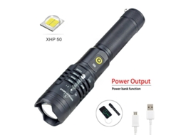 Lanterna Led Ultra Potente 10000 Lumens Lanterna Tática Militar Com Recarga Usb,5 Modos E Impermeável Ipx4 Btforus