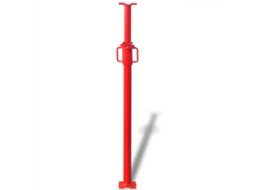 Vidaxl Suporte Acrow Manual Vermelho 180 X 12,5 X 12,5 Cm