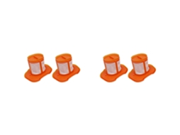 Conjunto De 4 Filtros De Reposição Compatíveis Com Os Acessórios Para Aspirador De Pó Black+decker Hhvkf10, Hhvk320j10 E Hhvk515j00ff._ptg